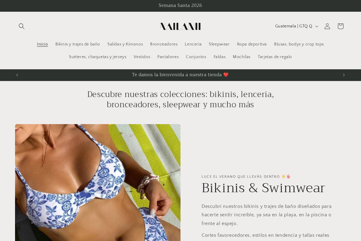 kailaniishopgt.com homepage screenshot