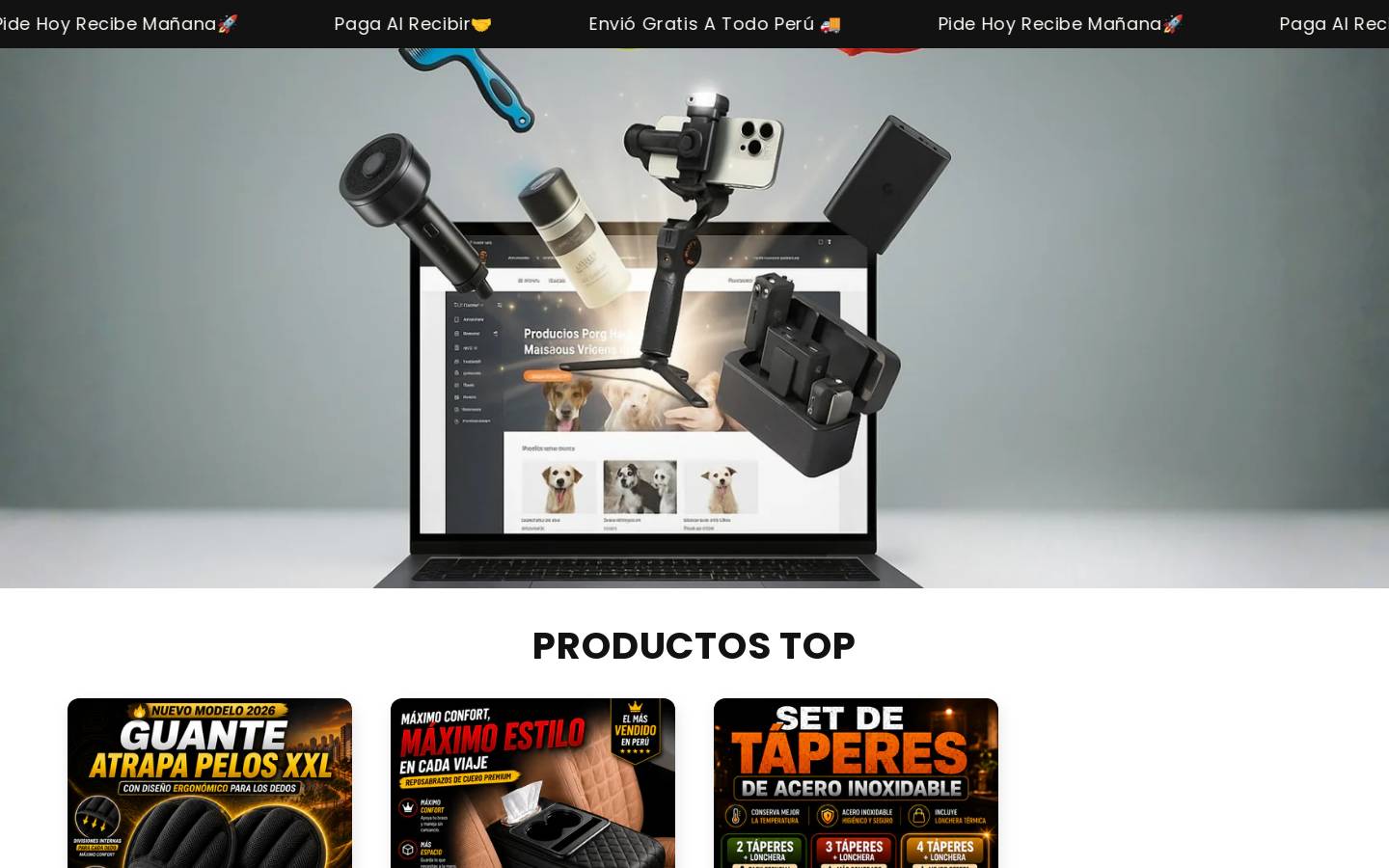 kaiperu.com homepage screenshot