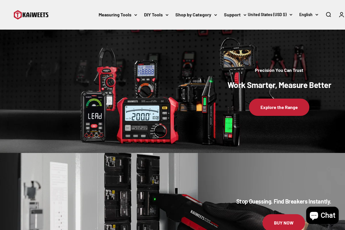 Kaiweets Tools homepage screenshot