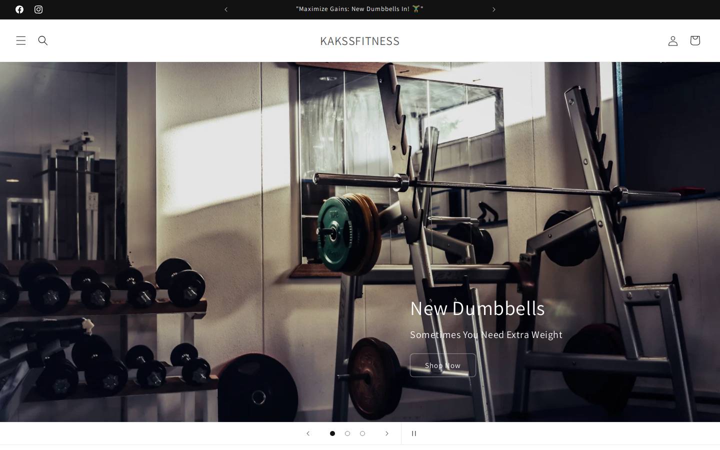 kakssfitness.com homepage screenshot
