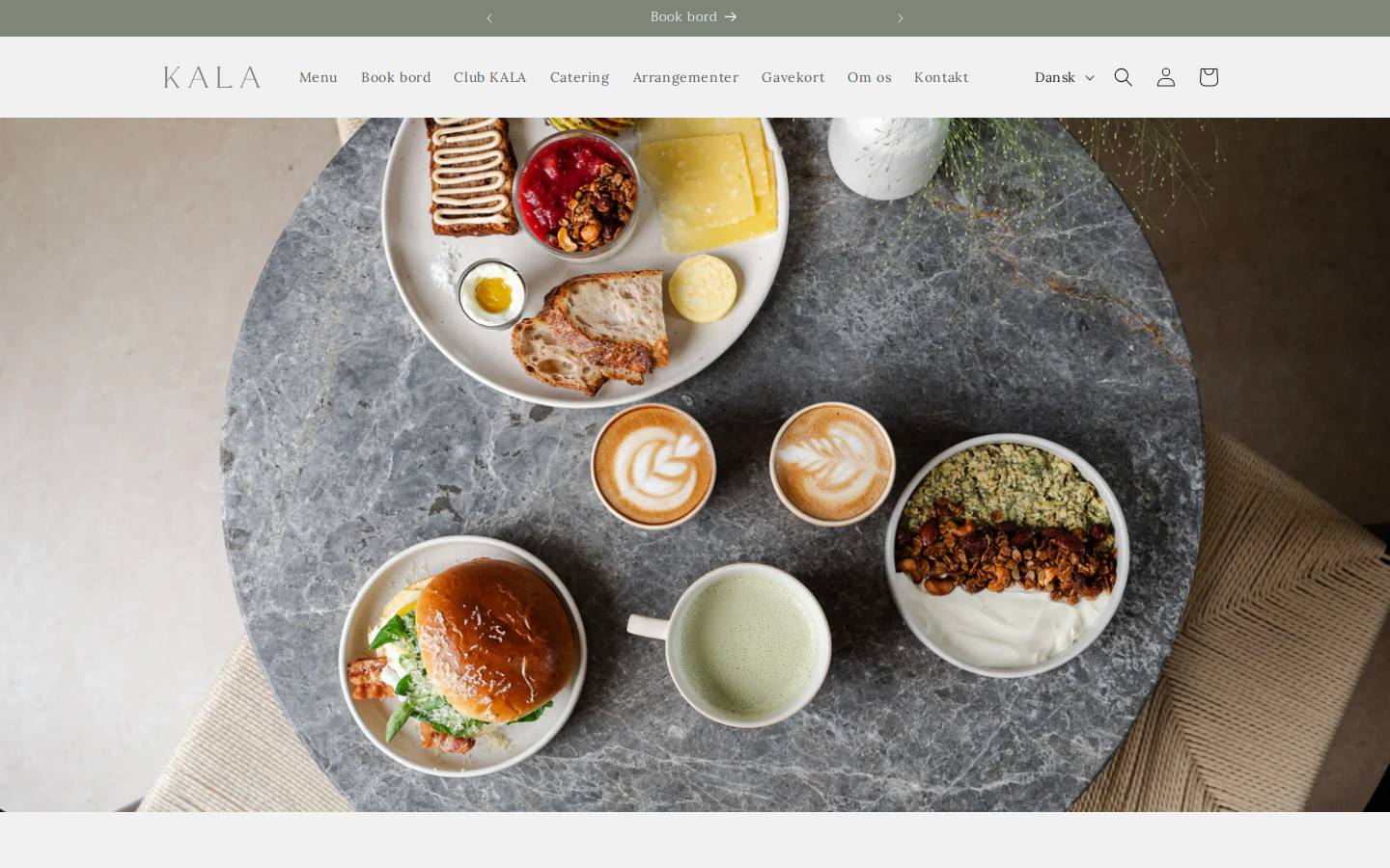 kalabar.dk homepage screenshot