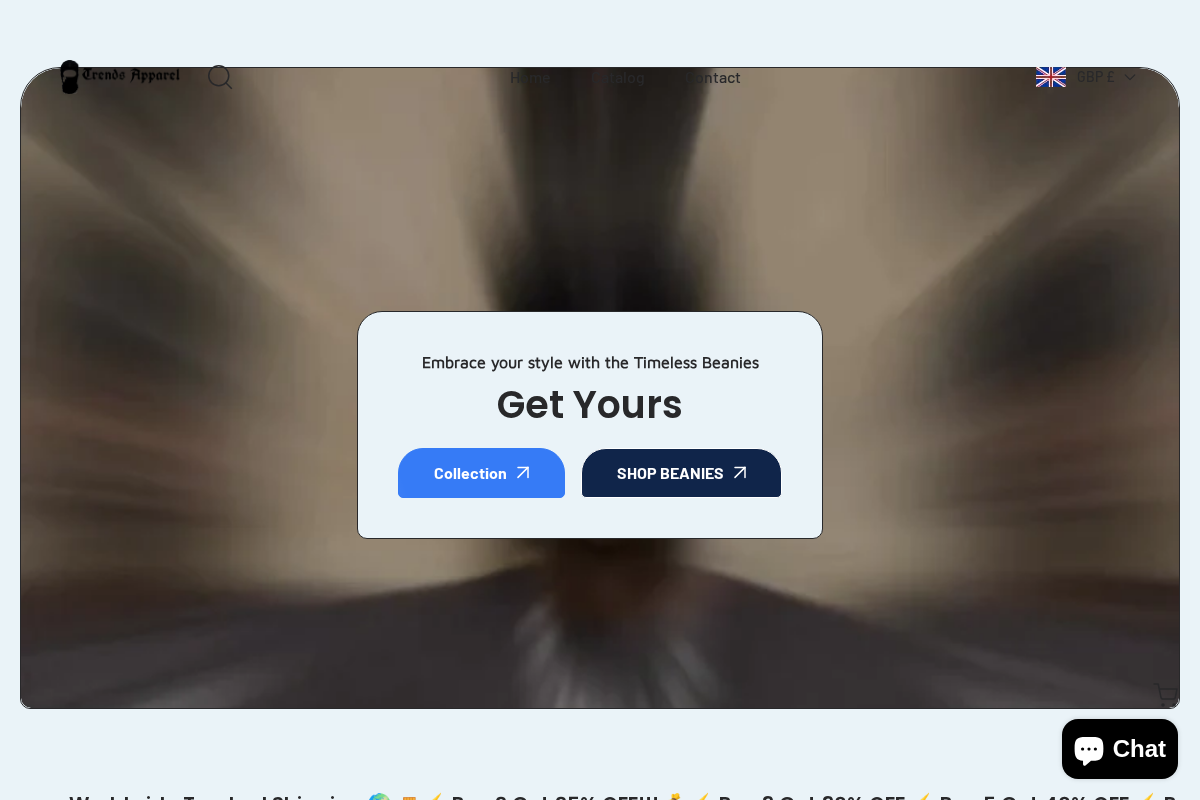 Kalenjibeanie homepage screenshot