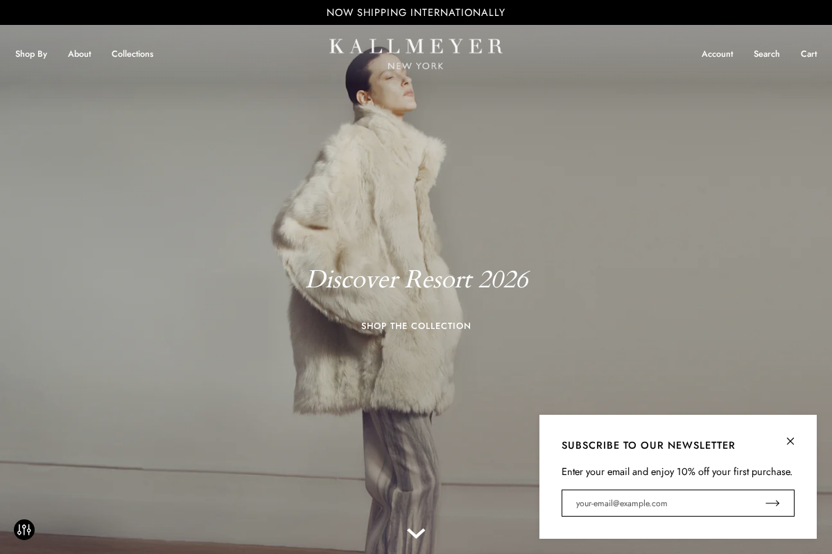 KALLMEYER homepage screenshot
