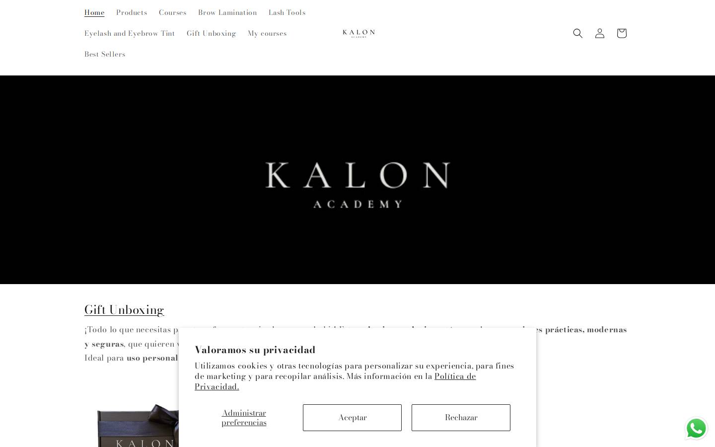 kalonacademypr.com homepage screenshot