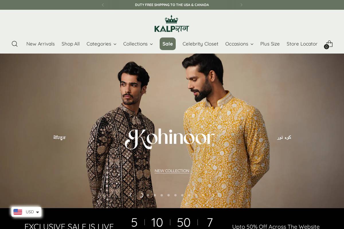 kalpraag.com homepage screenshot