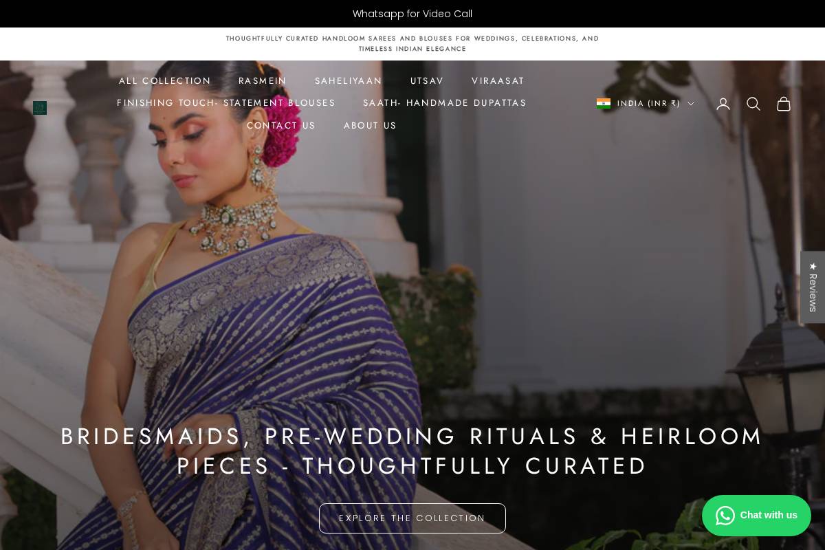 kalyanambyswati.com homepage screenshot