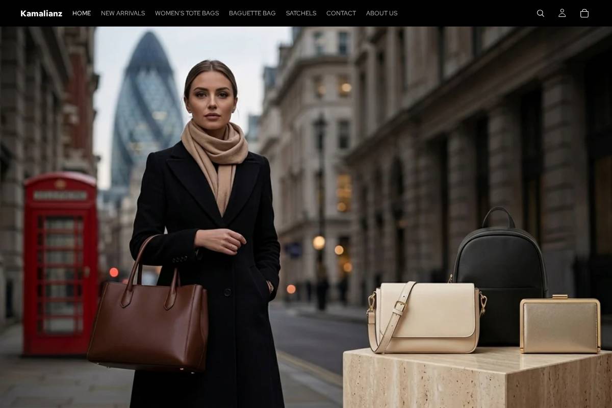 kamalianz.com homepage screenshot