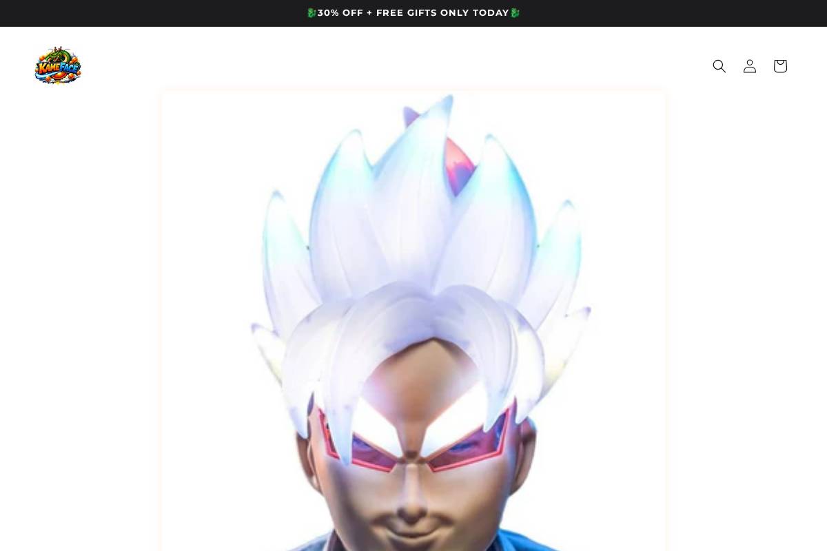 kameface.store homepage screenshot