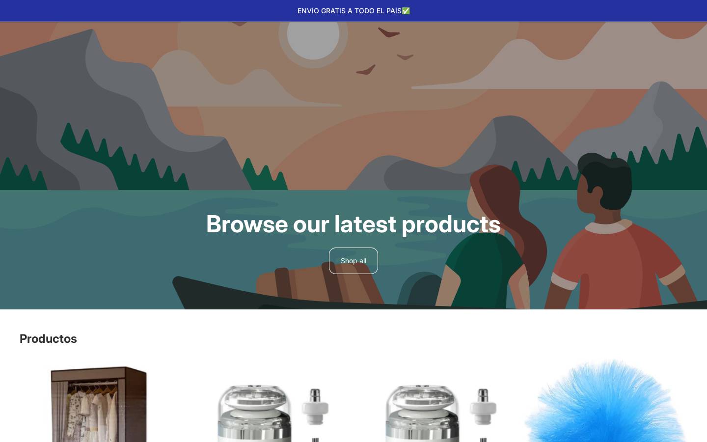 kamicomercializadora.com homepage screenshot