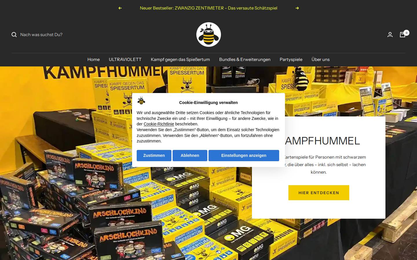 kampfgegendasspiessertum.de homepage screenshot