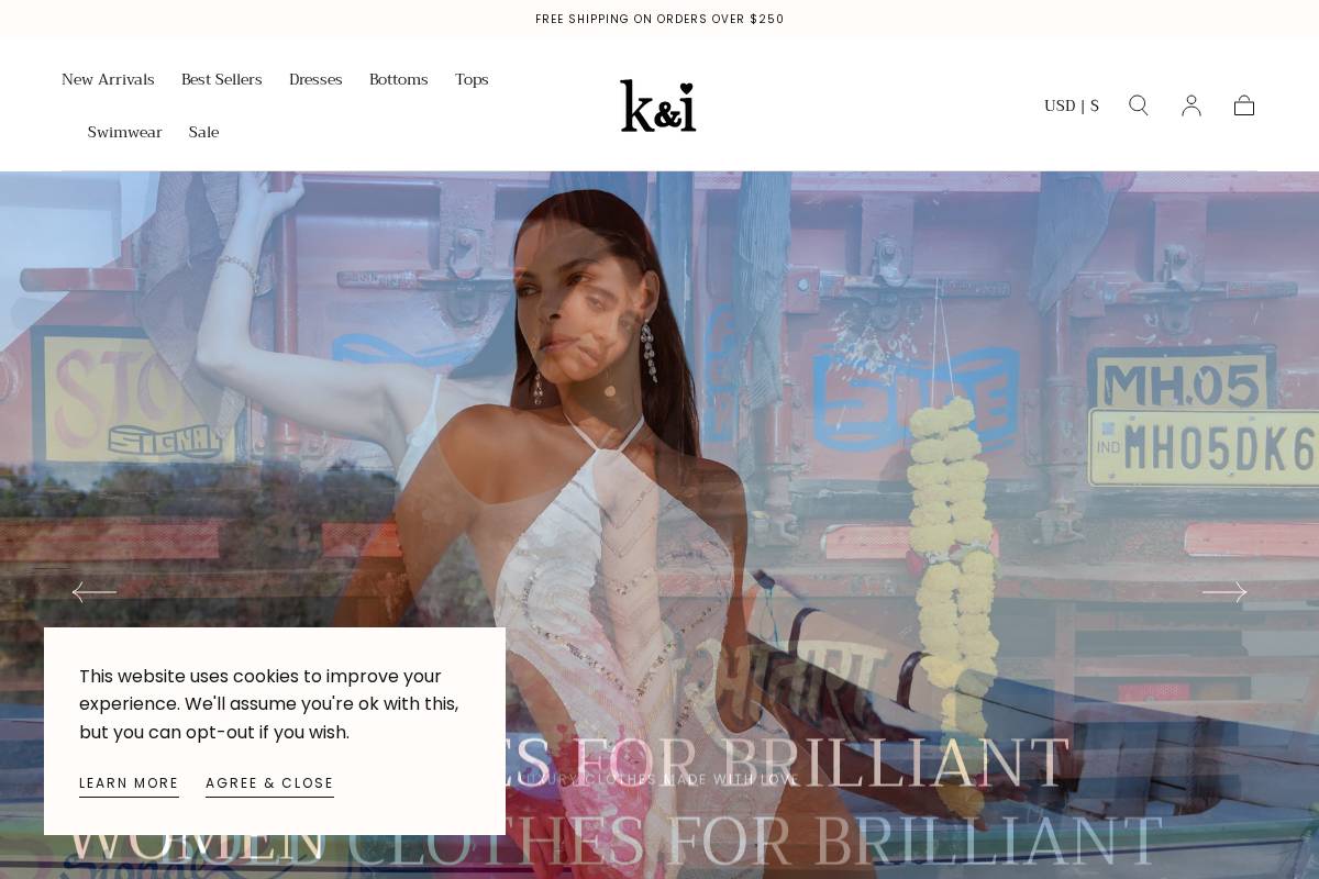 kandibali.com homepage screenshot