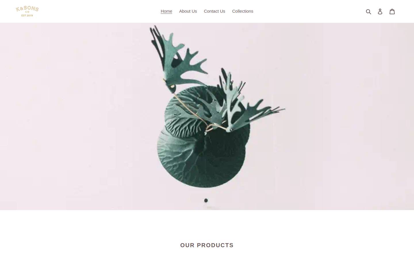 kandsons.co.jp homepage screenshot