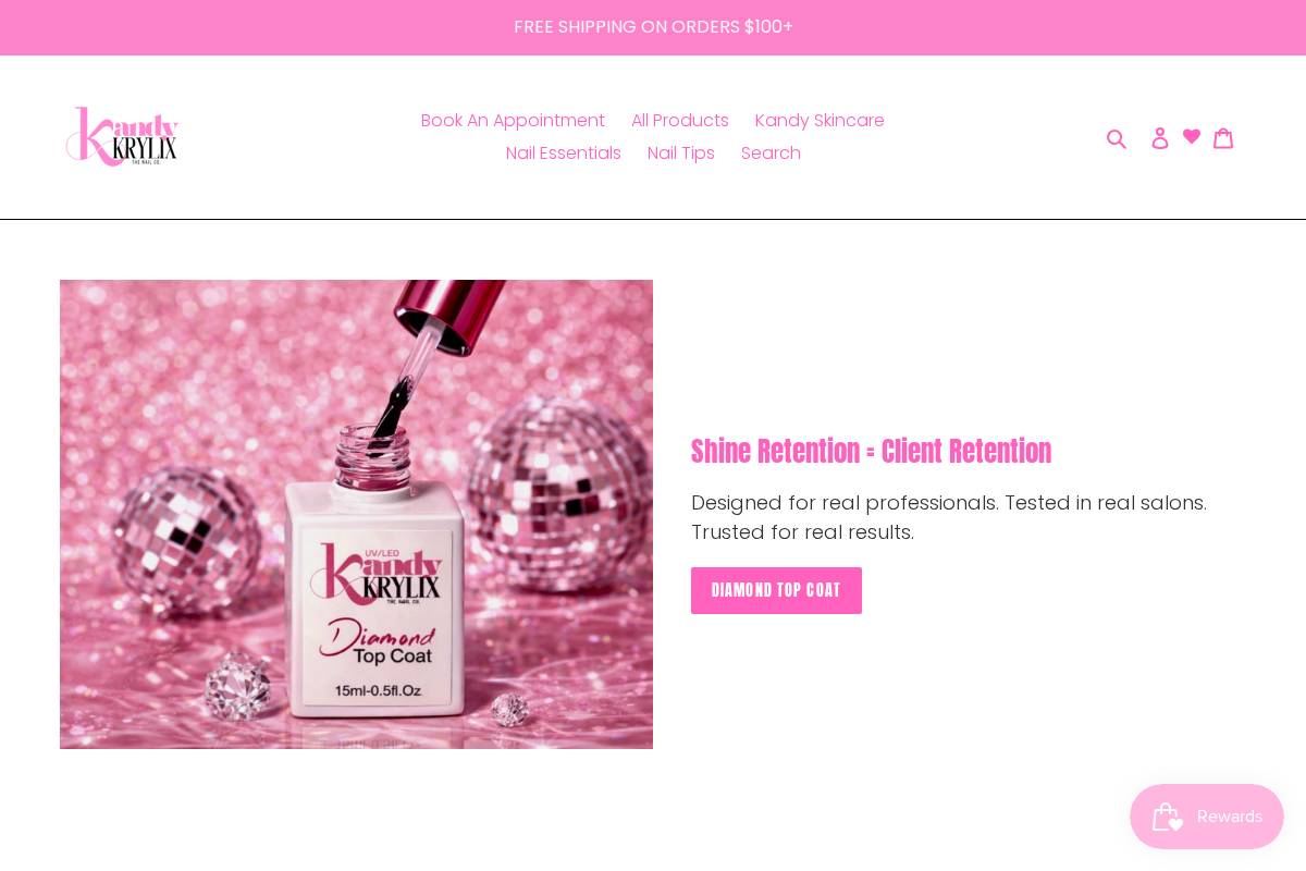 kandykrylix.com homepage screenshot