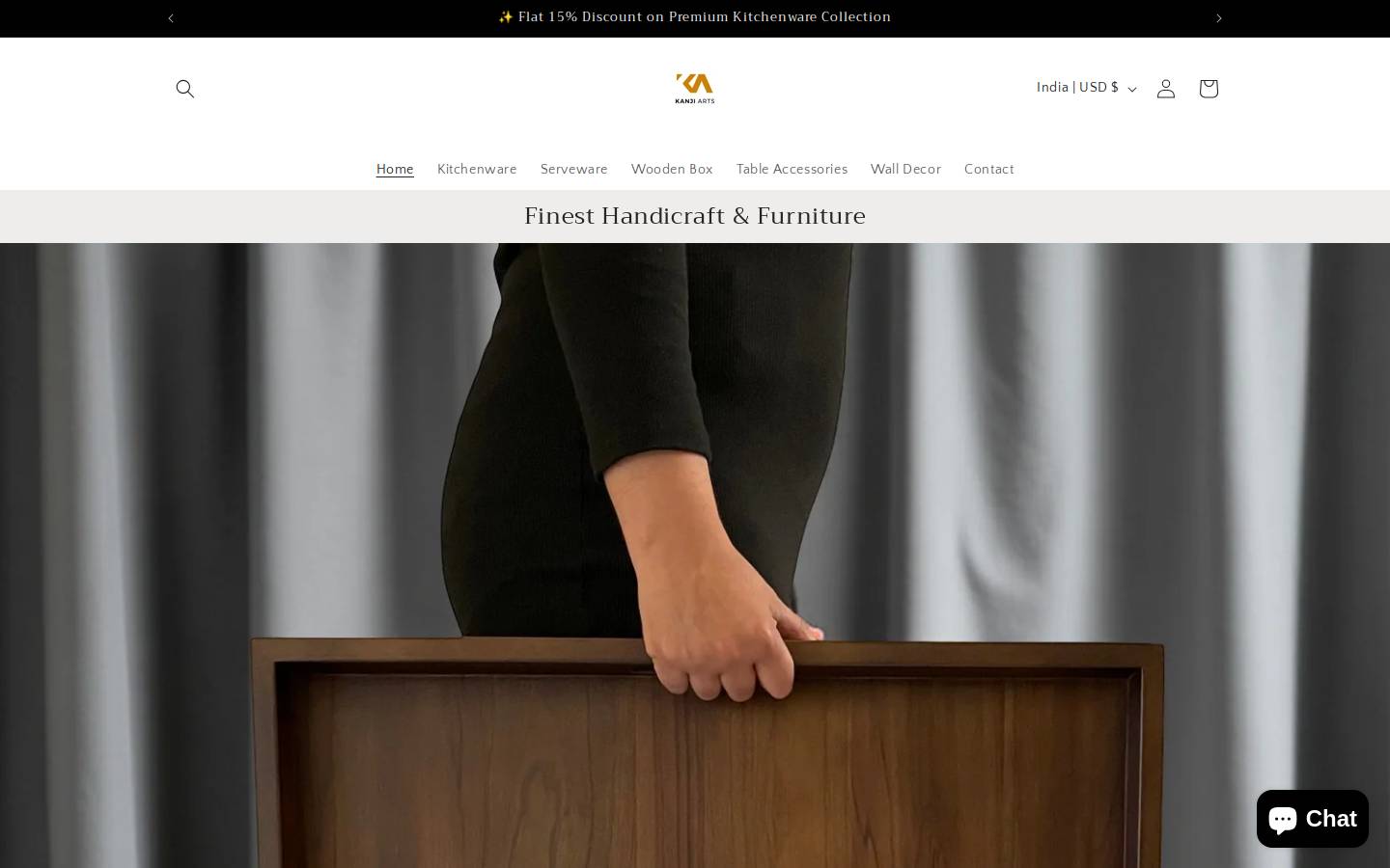 kanjiarts.com homepage screenshot