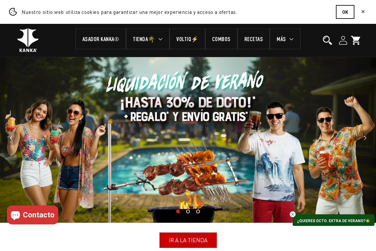 KANKA.cl homepage screenshot