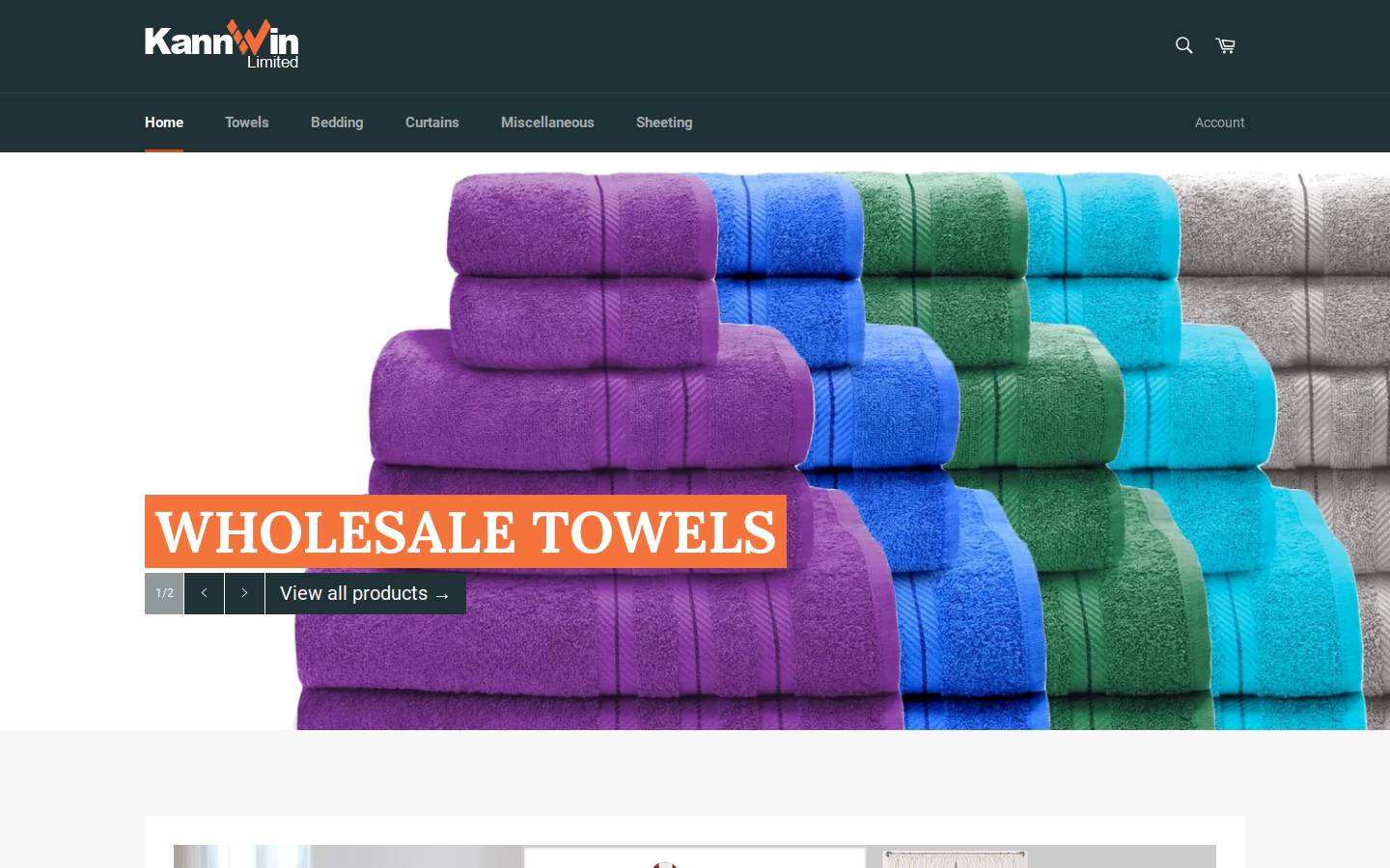 kannwin.co.uk homepage screenshot