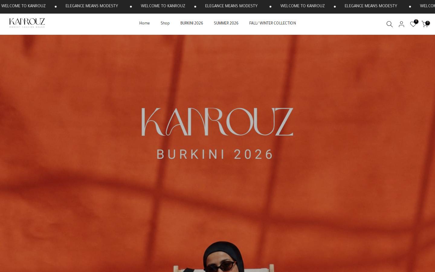 kanrouz.com homepage screenshot