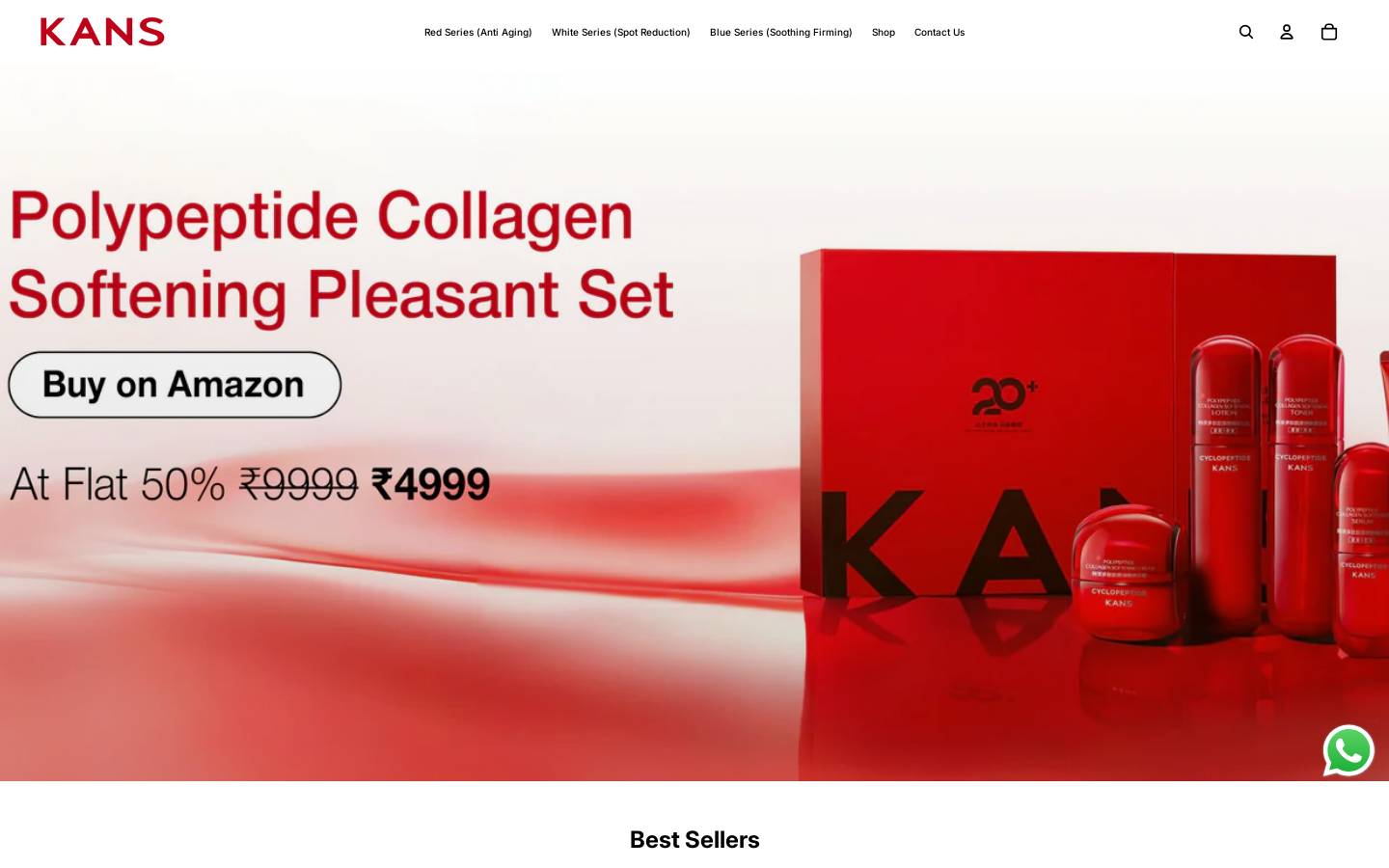 kansindia.com homepage screenshot
