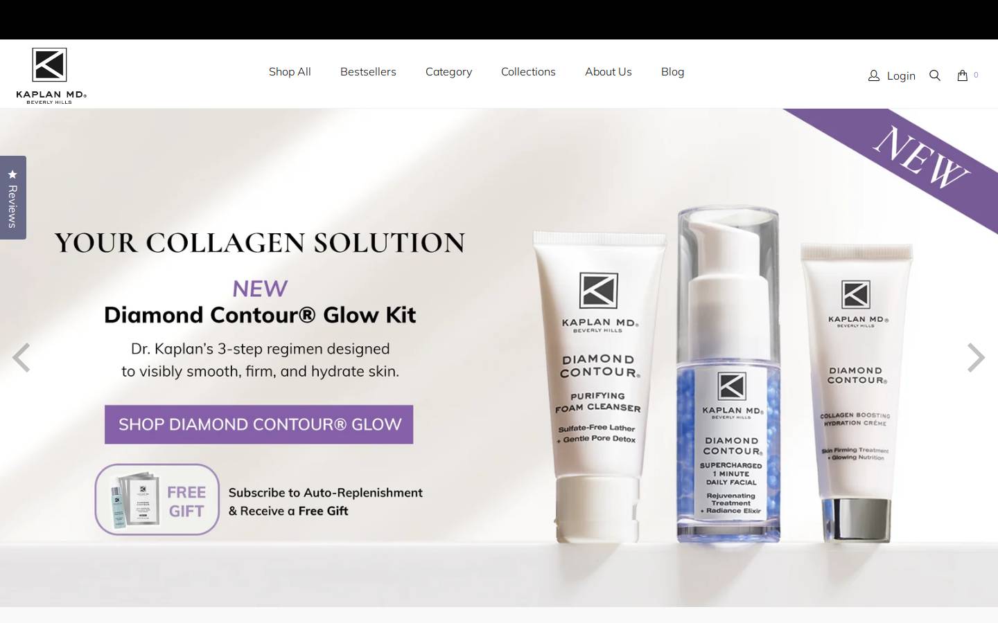 kaplanmd.com homepage screenshot
