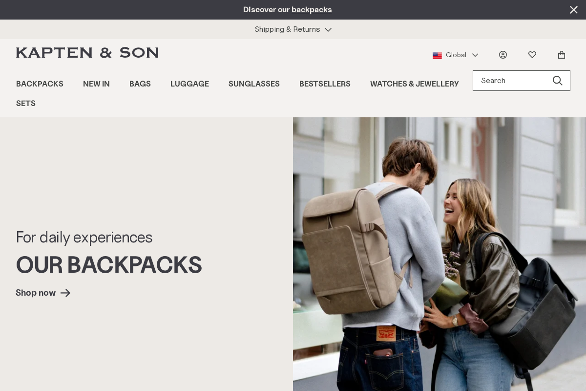 kapten-son.us homepage screenshot
