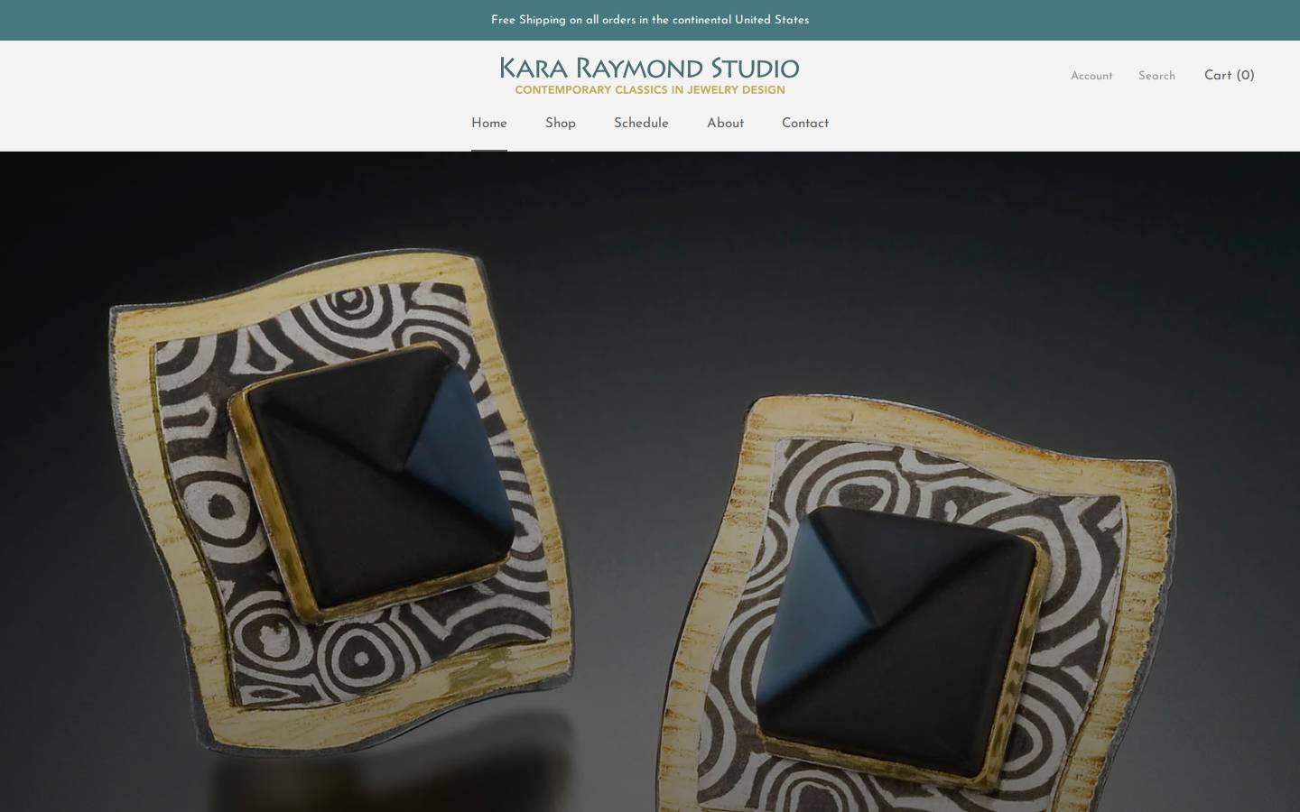 kararaymondstudio.com homepage screenshot