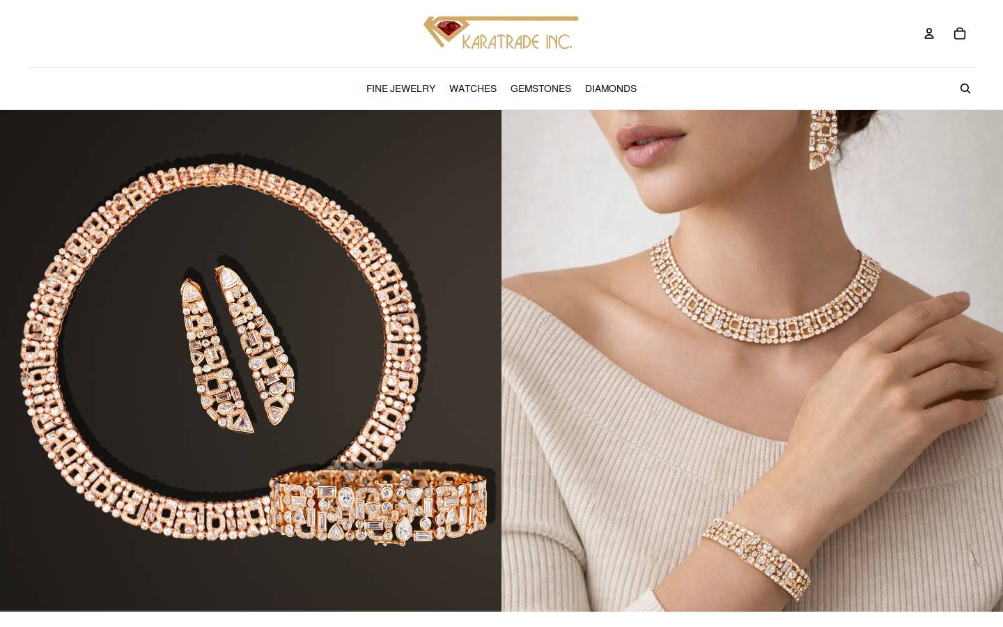 karatrade.com homepage screenshot