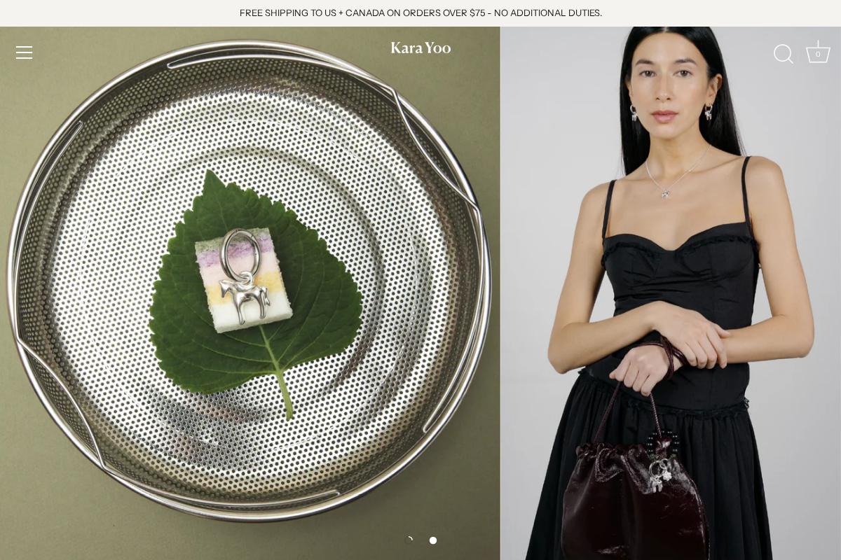 Kara Yoo homepage screenshot