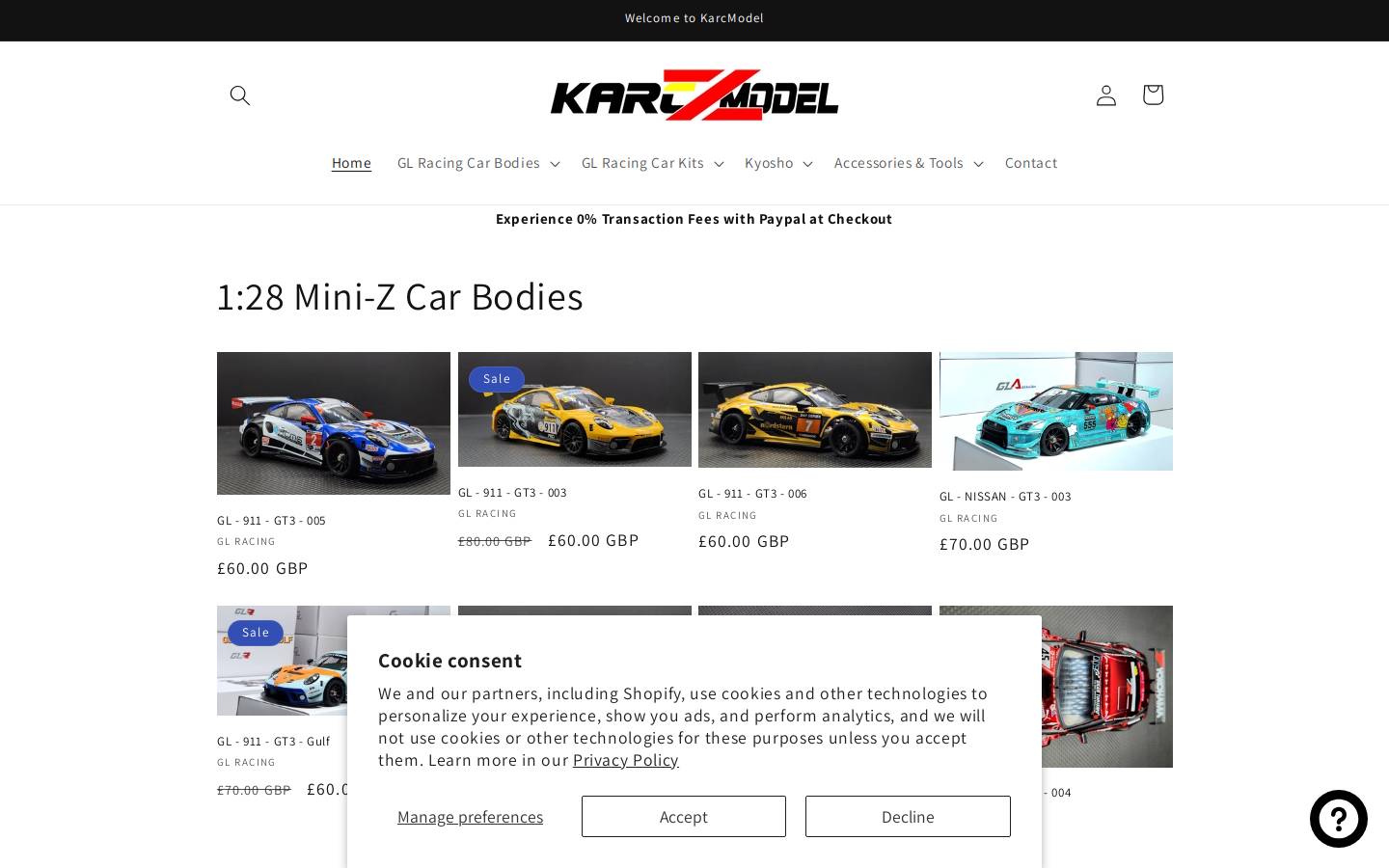 karcmodel.com homepage screenshot
