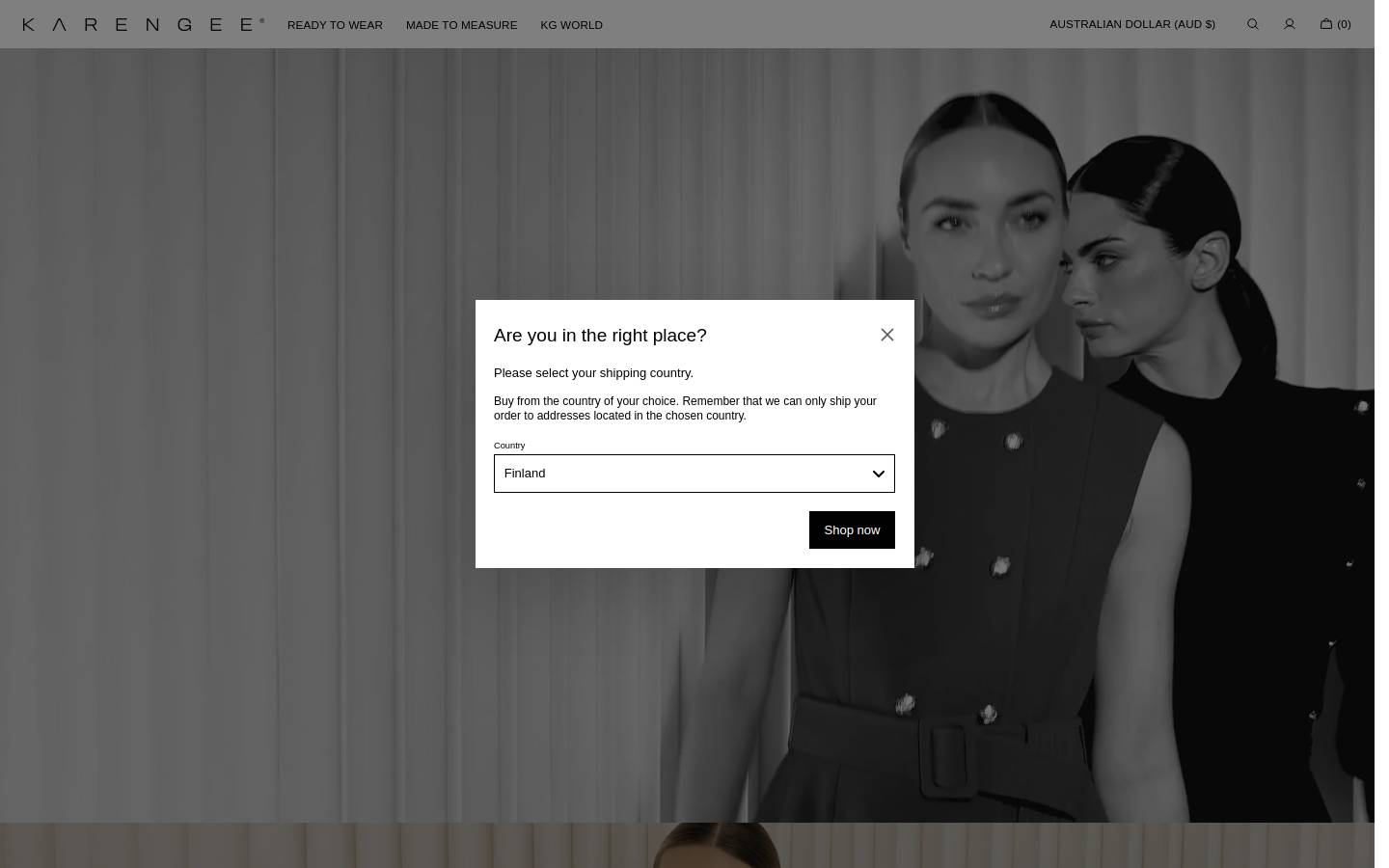 karengee.com homepage screenshot