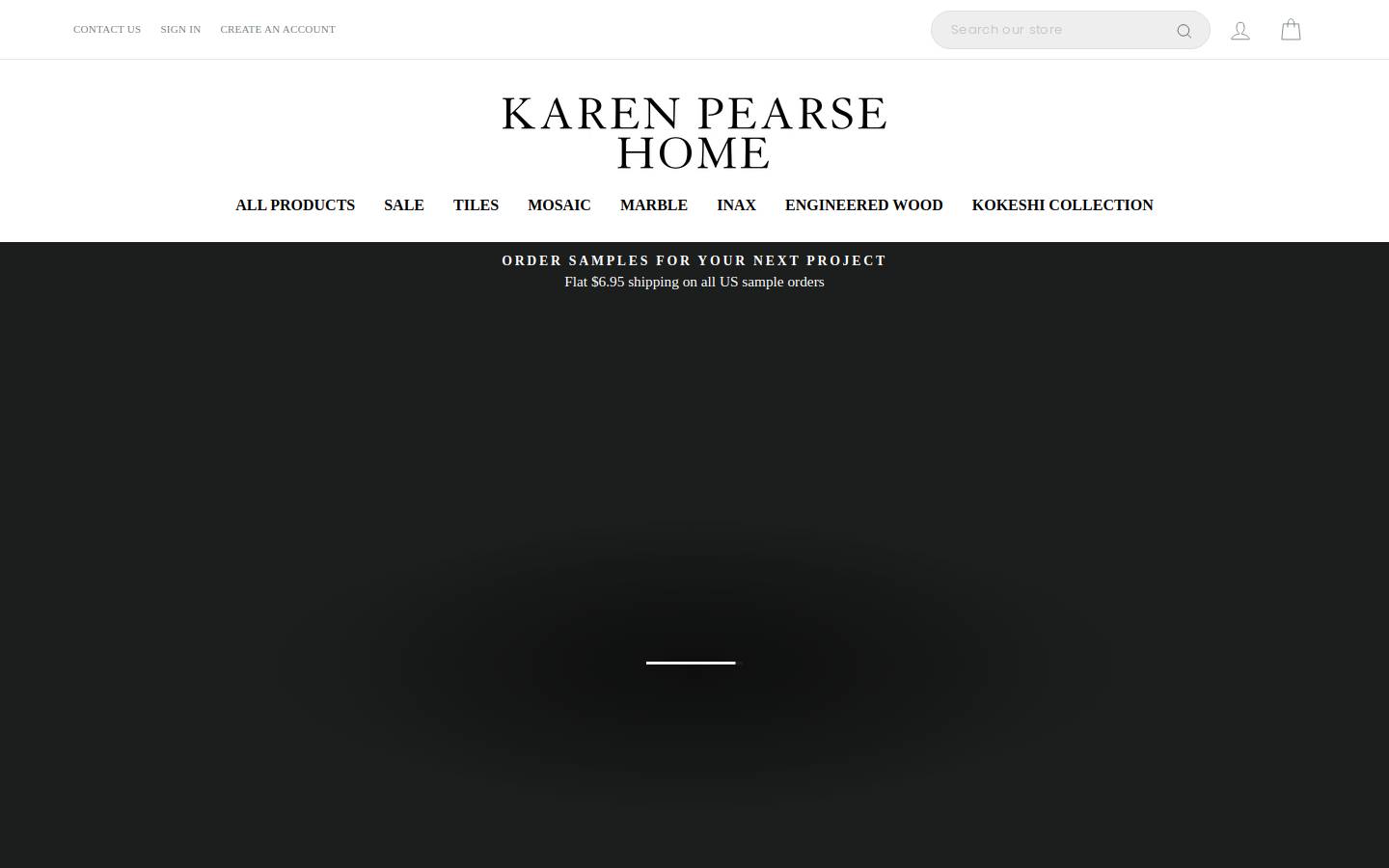 karenpearsehome.com homepage screenshot