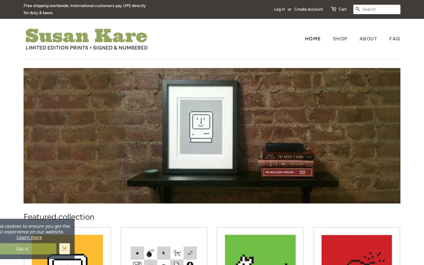 kareprints.com homepage screenshot