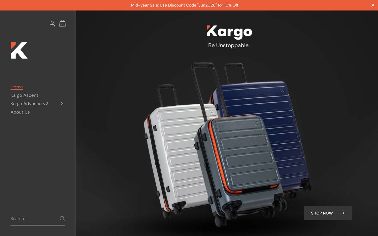kargotravel.com homepage screenshot