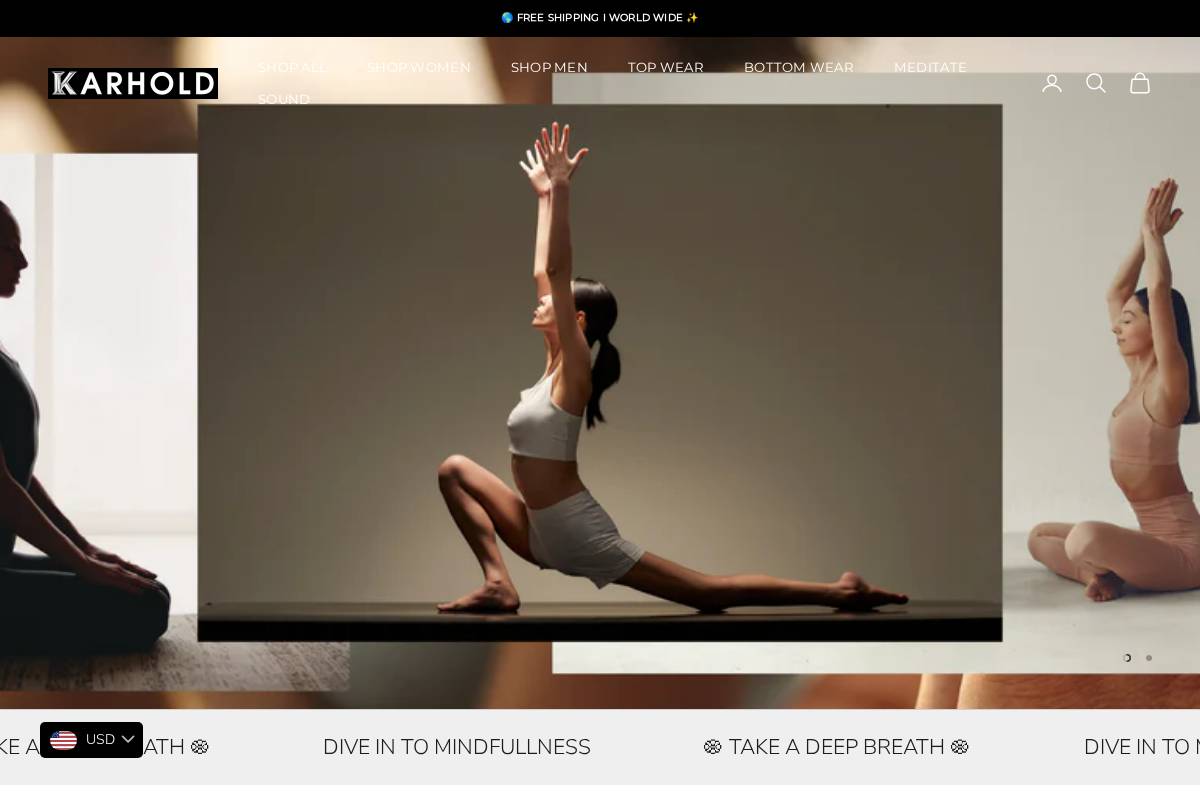 karhold.com homepage screenshot