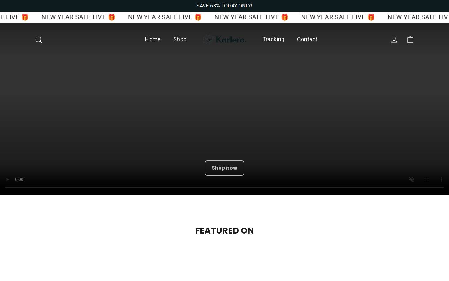 karlero.com homepage screenshot