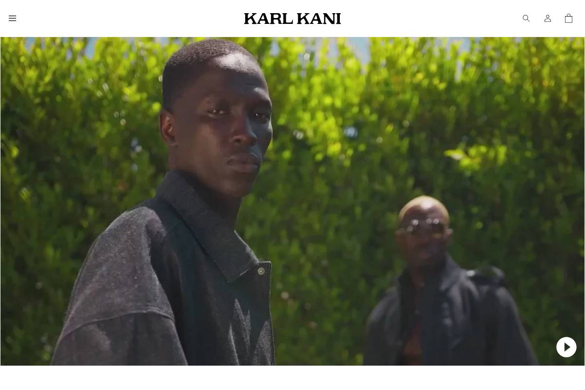 karlkani.com homepage screenshot