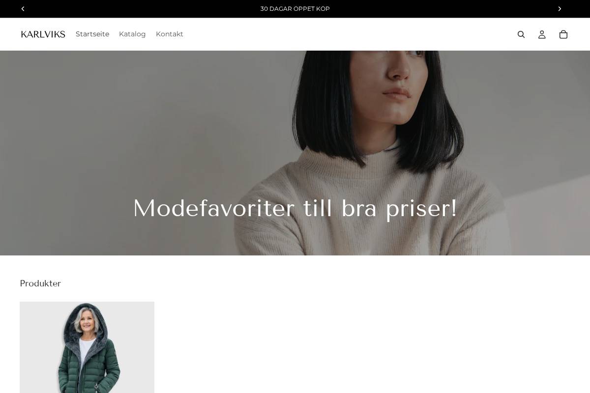 karlviks.com homepage screenshot