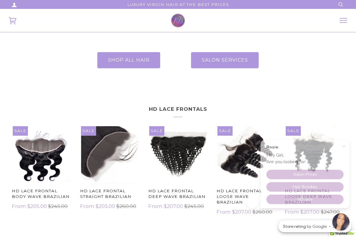 HAIR BY KARMA BLACK homepage screenshot