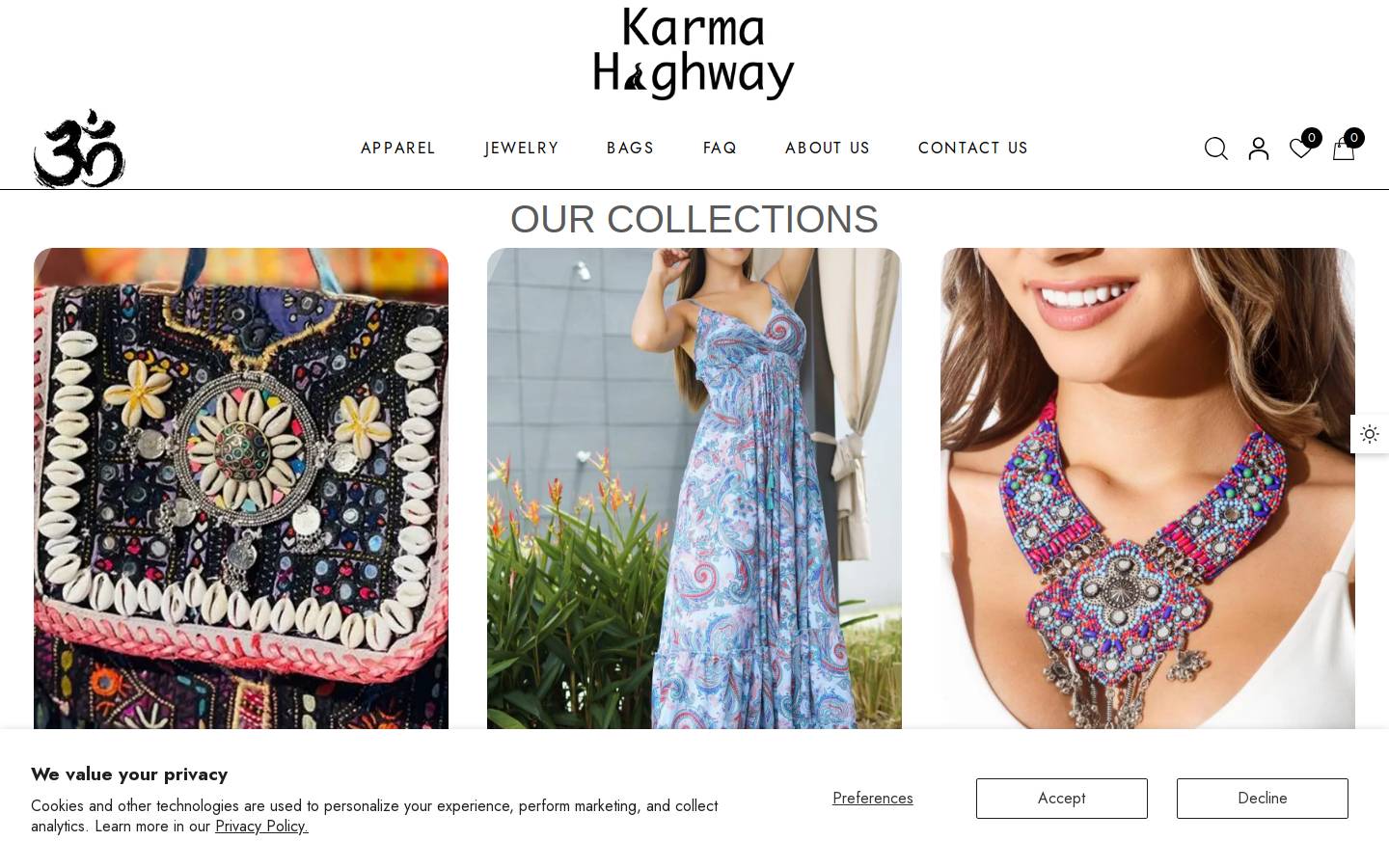 karmahighwayla.com homepage screenshot