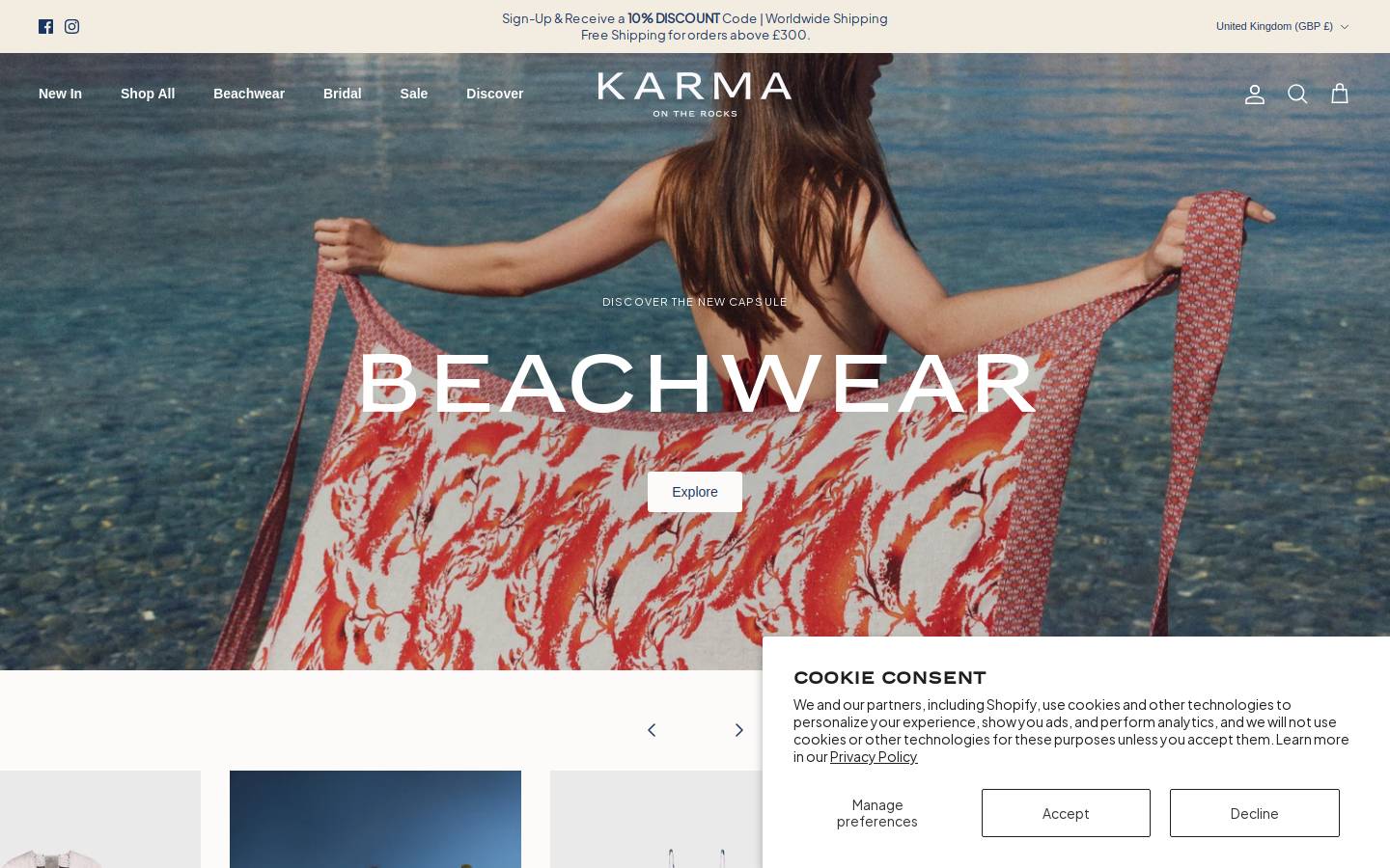 karmaontherocks.com homepage screenshot