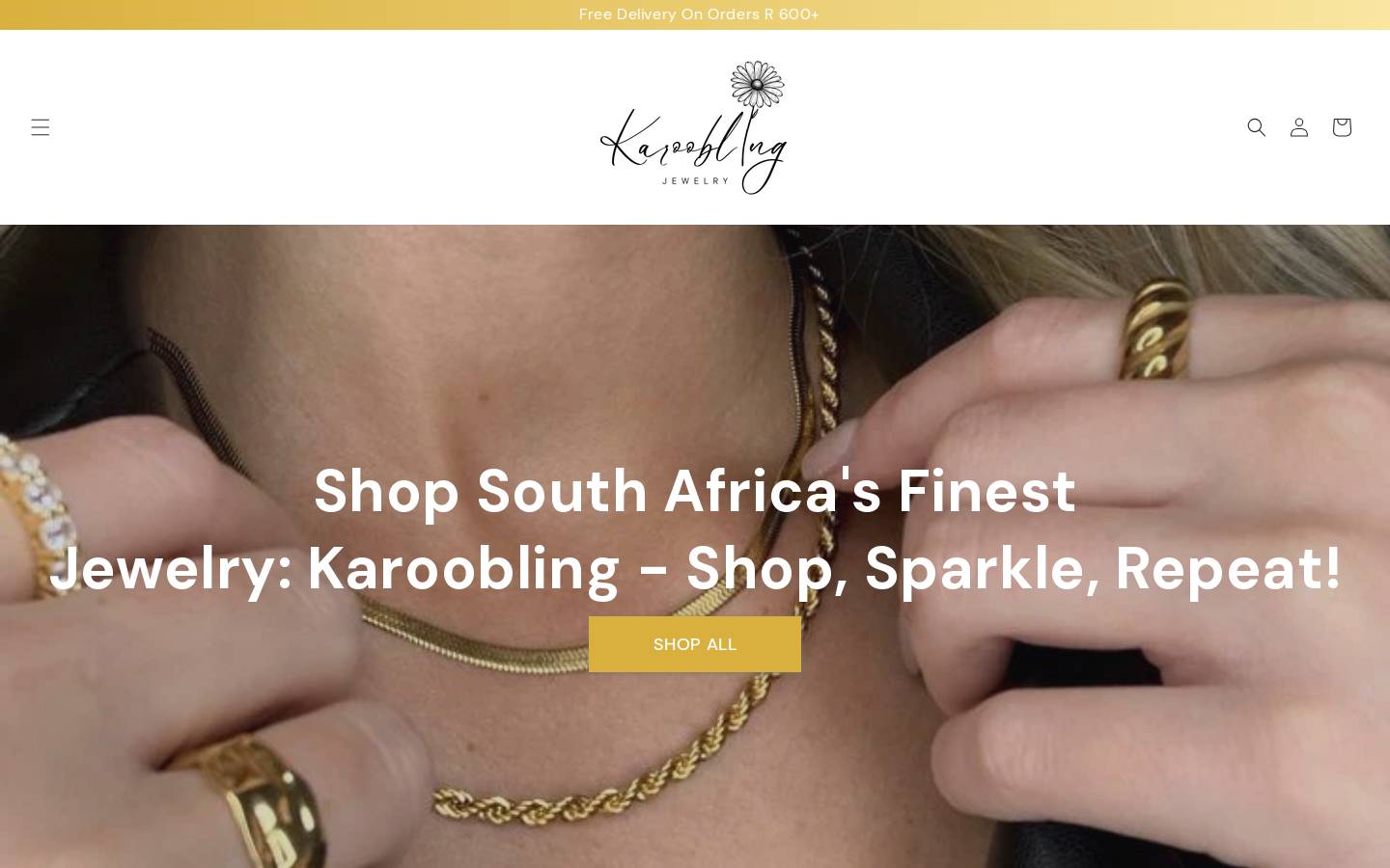 karoobling.co.za homepage screenshot