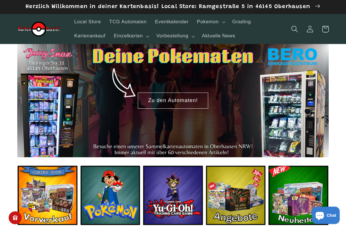 Kartenbasis homepage screenshot