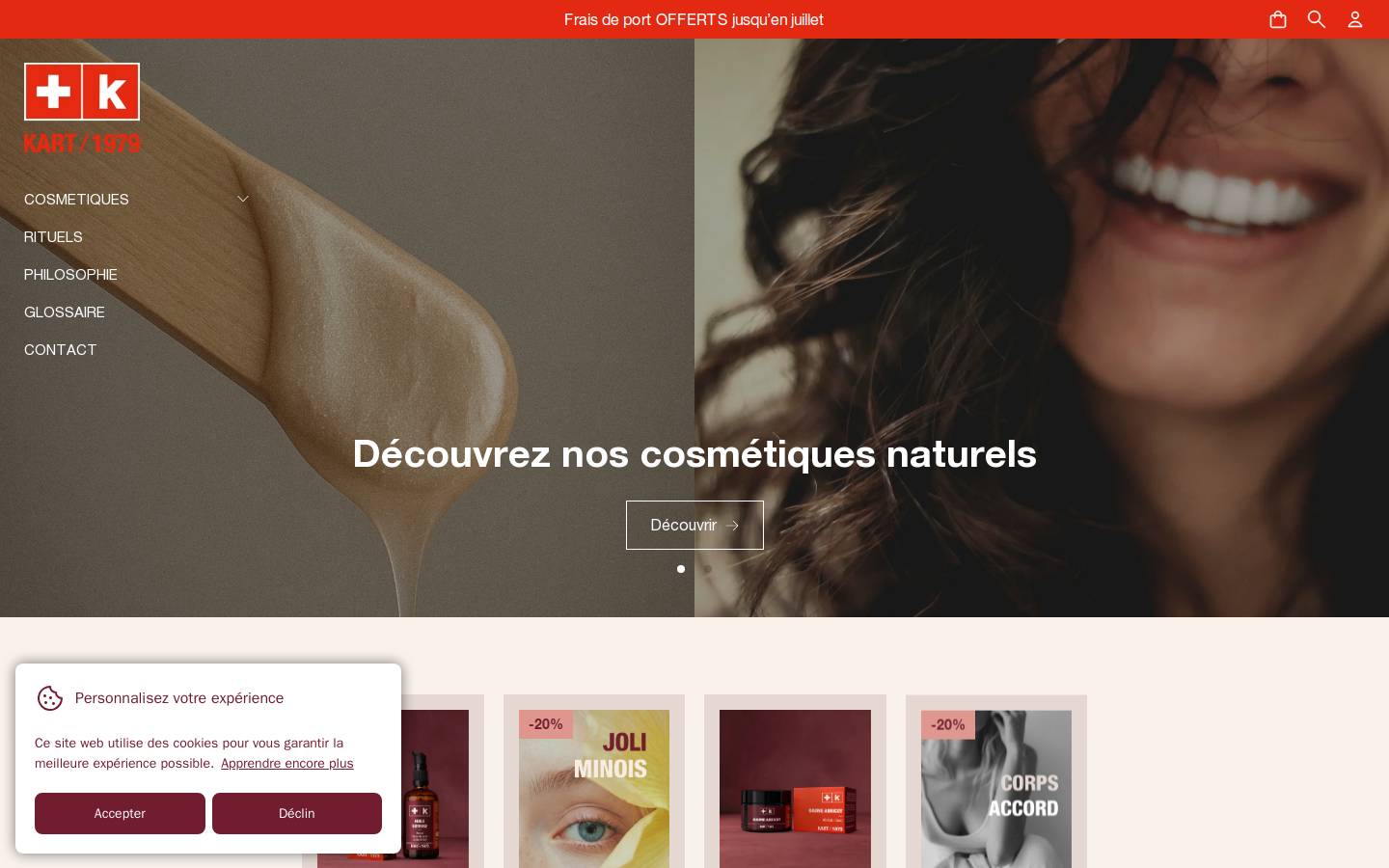 kartsa.ch homepage screenshot