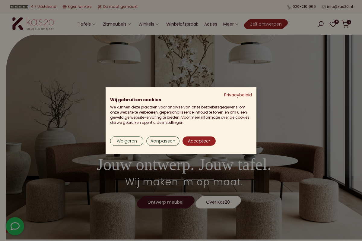 Kas20 homepage screenshot