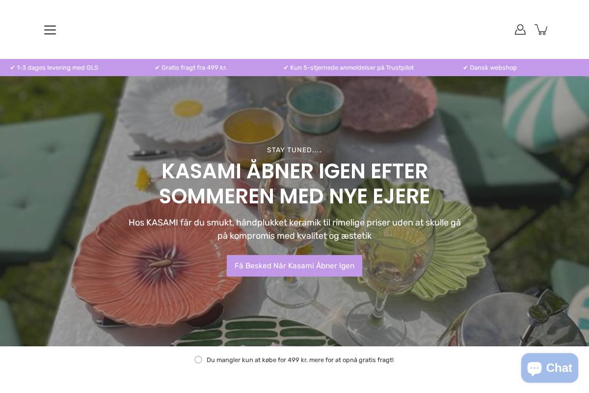 Kasami homepage screenshot