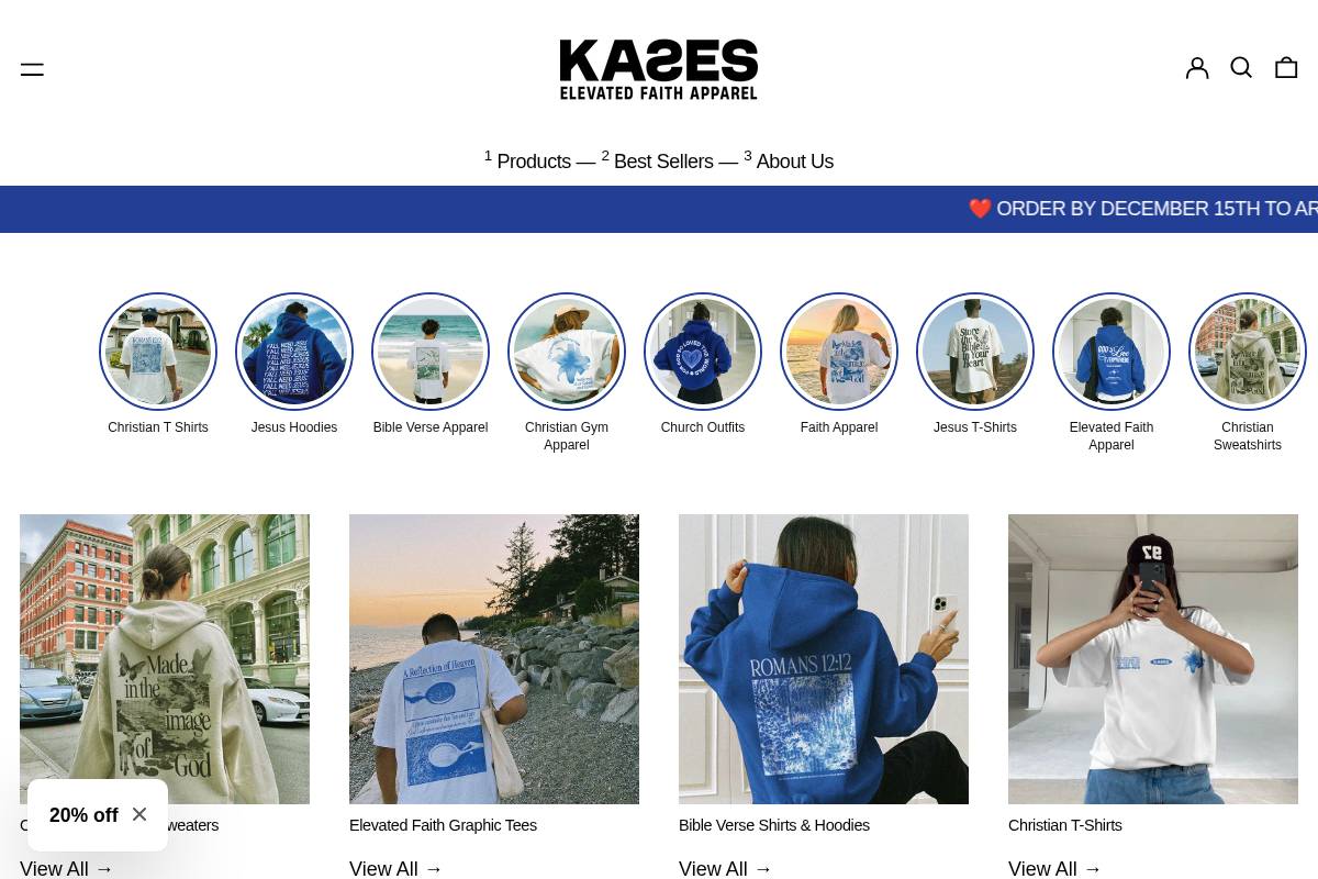 kases.com homepage screenshot