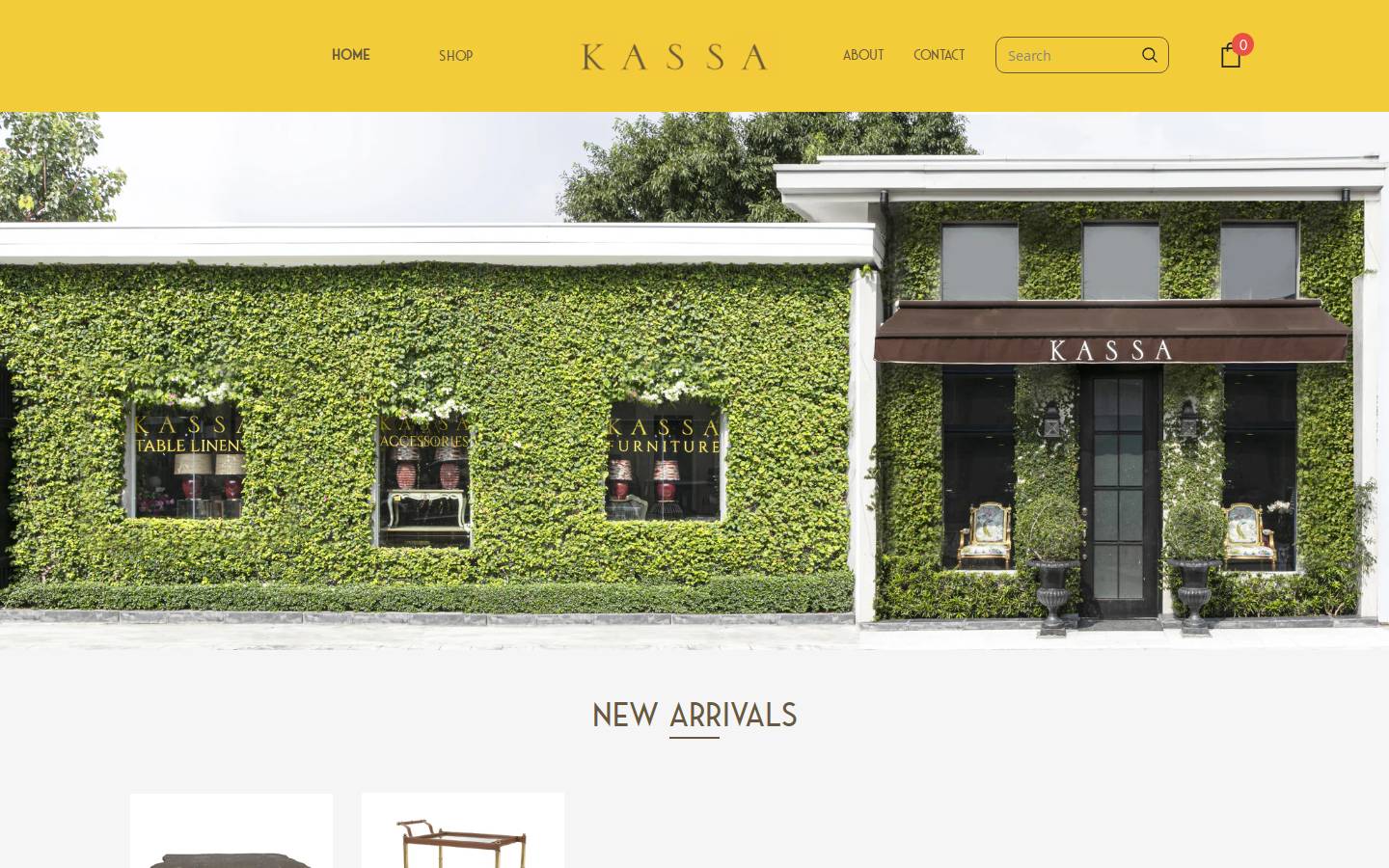 kassabykarensantos.com homepage screenshot