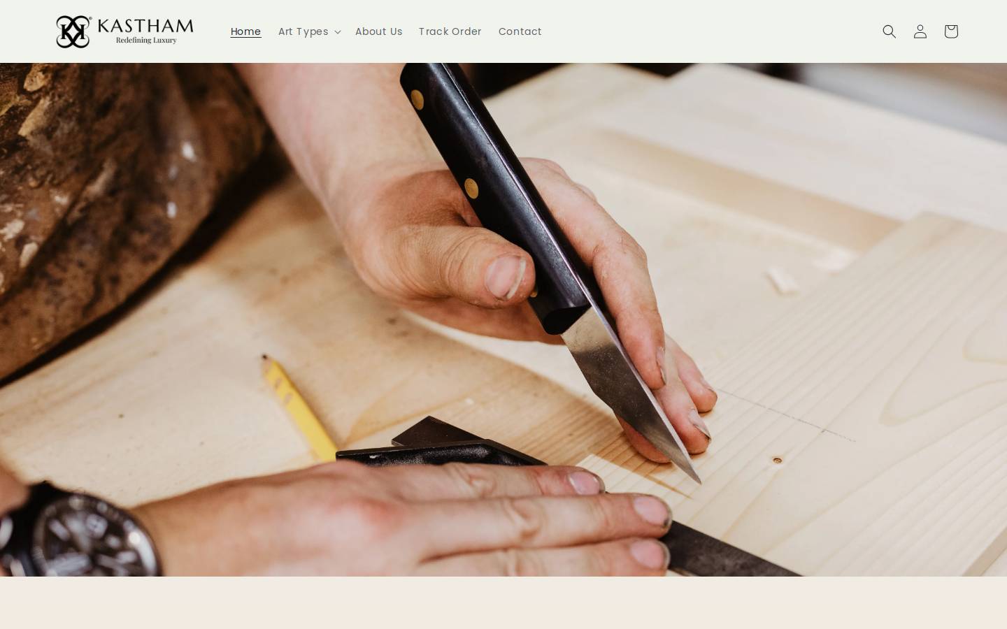 kastham.com homepage screenshot