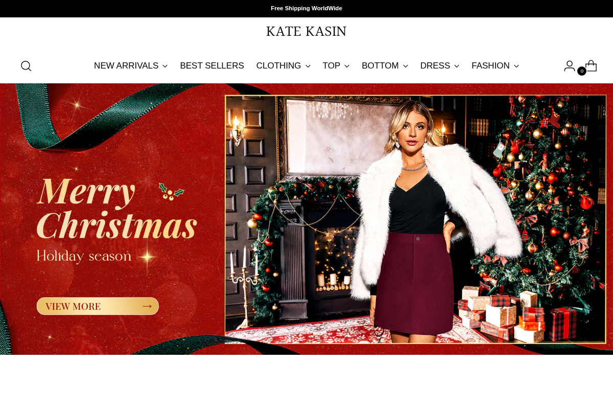 Katekasin homepage screenshot