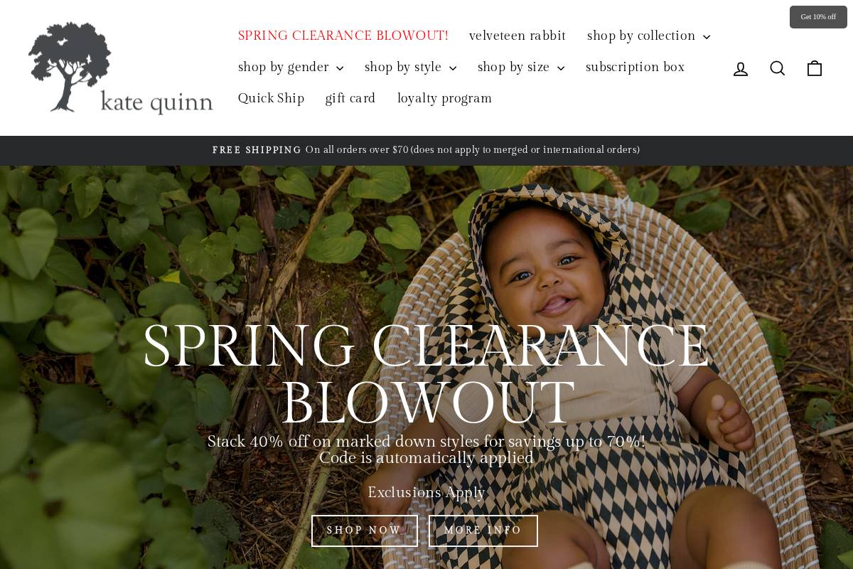 katequinn.com homepage screenshot