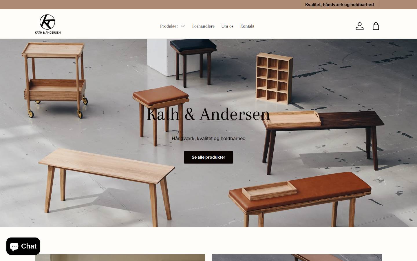 kathandersen.com homepage screenshot